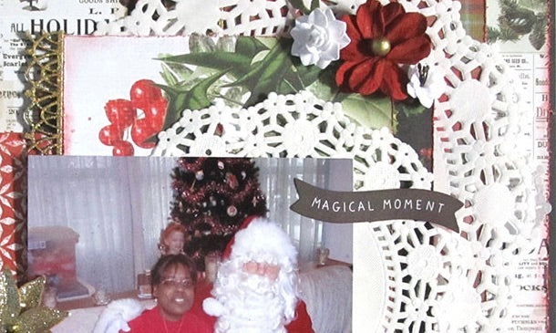 "Magical Moment" a layout