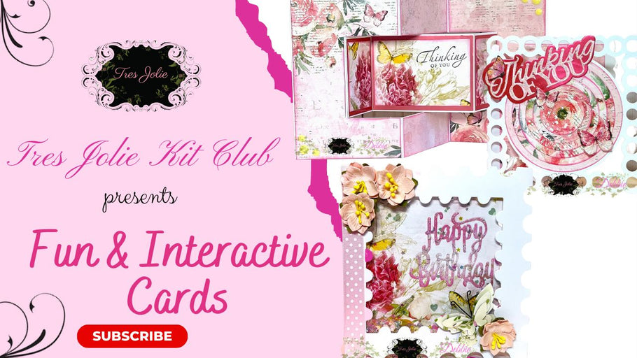 Fun &  Interactive Cards using September's Card Making Kit 2023