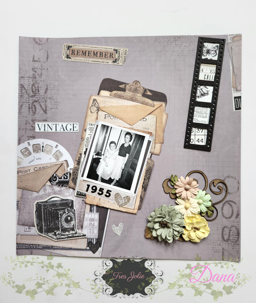 Remember...Vintage Layout