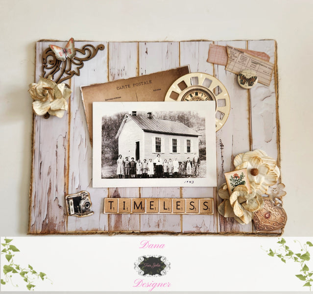 "Timeless" Home Decor Wall Hanging