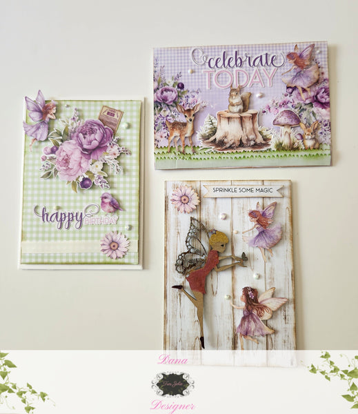 Fairy Greeting Cards & Pop- up Box Card