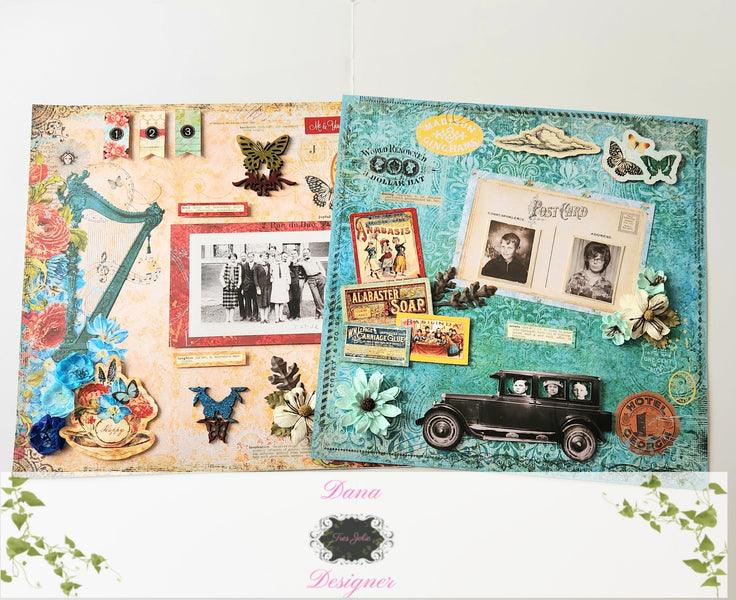 "Happenstance " Old Time Vintage Layouts