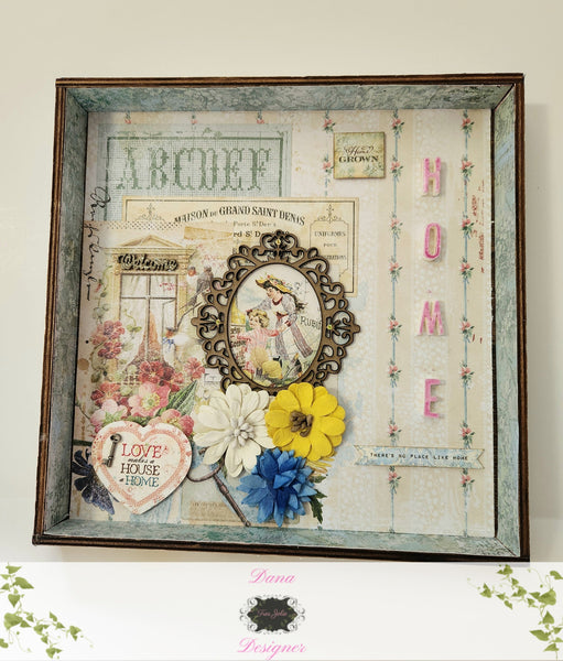 "There's No Place like Home" Display Panel Box