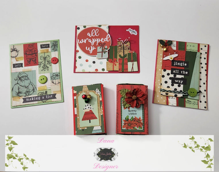 Festive Christmas Cards & Gift Card Holders