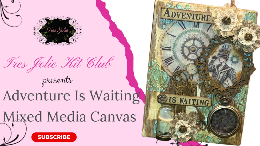 Adventure Is Waiting Canvas