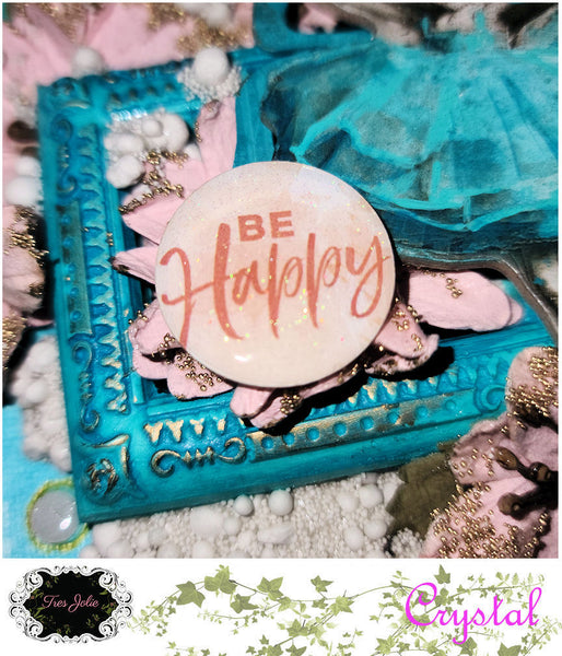 "Be Happy" - July 2021 Moodboard - Mixed Media & Scrapbooking Kits Combo