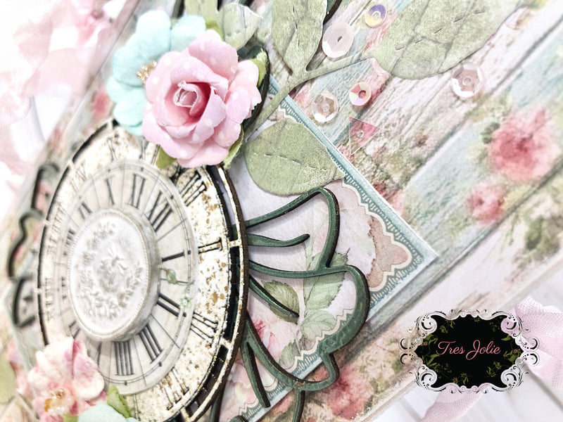 "Field Notes" Accordion Mini Album with Rae