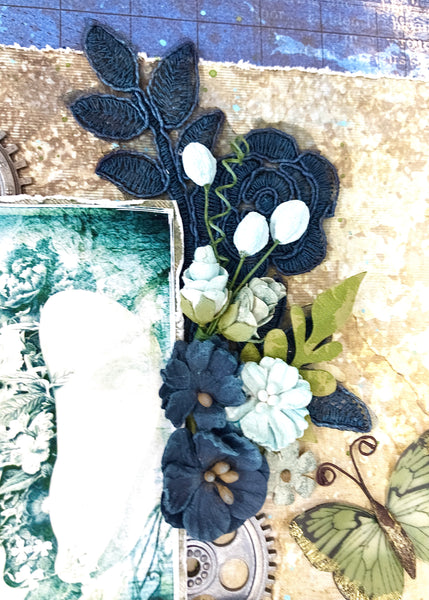 Find Your Balance Layout w/ Altered Chipboard Tutorial