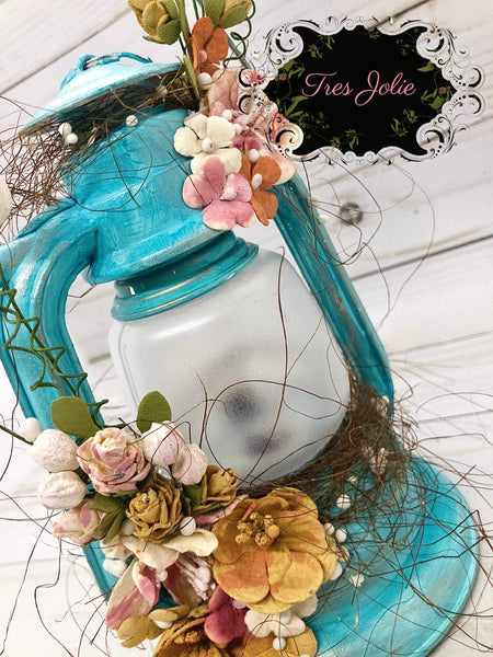 Mixed Media October Kit Project: Altered Lantern