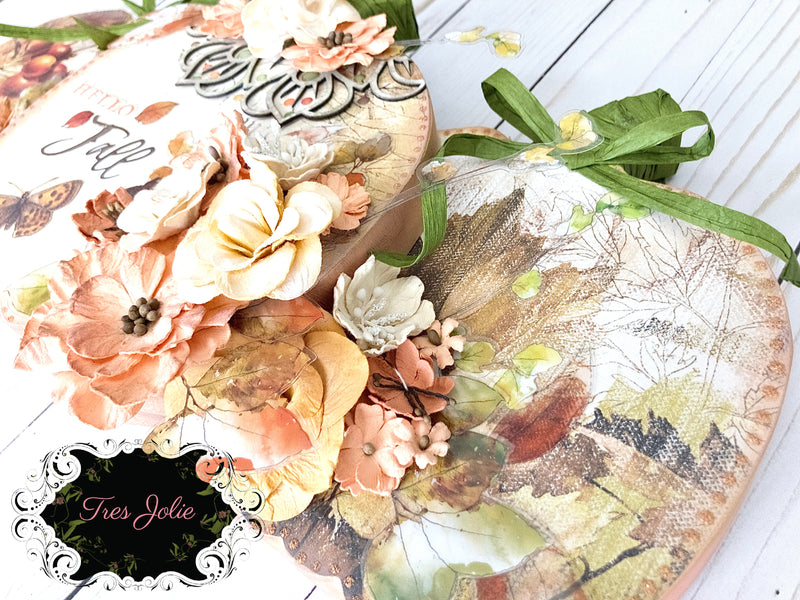 Simple Fall Pumpkin Decor