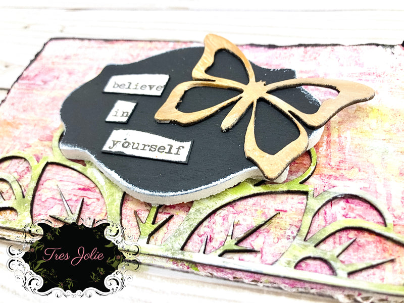 Believe in Yourself Cardboard Canvas