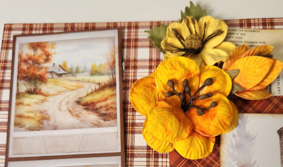 October Kit Reveal: Autumn Stories, Junk Journal Layers & Shimmering Inks
