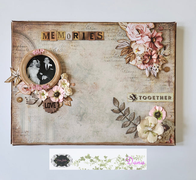 Vintage Wedding Canvas