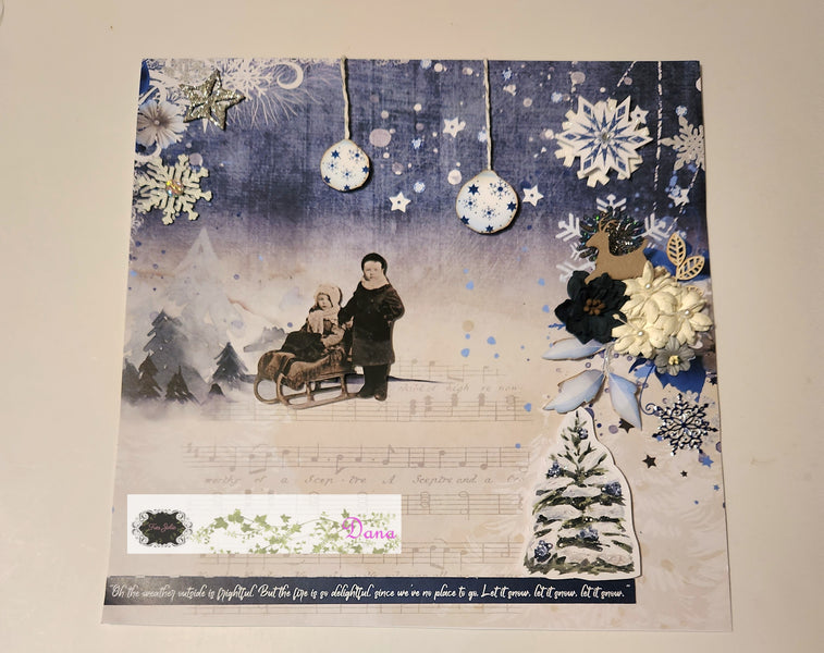 Let it Snow Winter Layout!