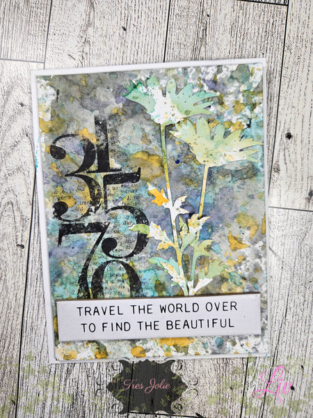 Mixed Media Style Cards Using July Mixed Media and July Scrapbook Kit