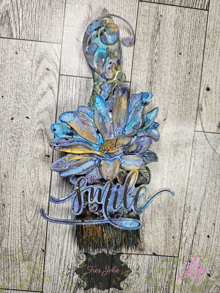 Tres Jolie July Mixed Media Kit Paintbrush
