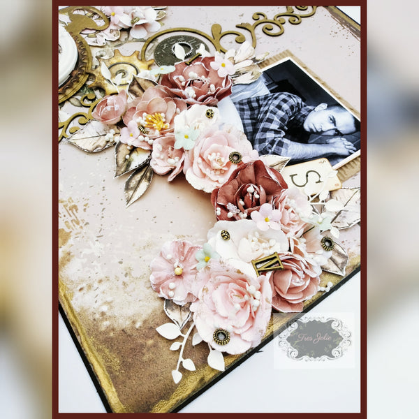"Memories are Timeless Treasures of the Heart" Layout