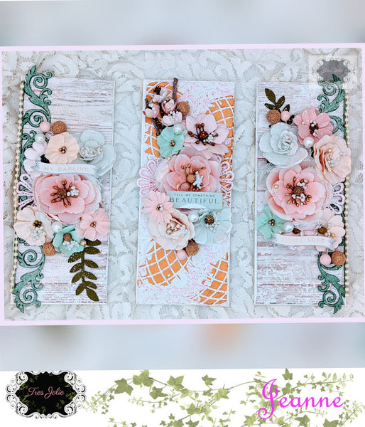 Shabby Chic 3-Piece Wall Hanging Set