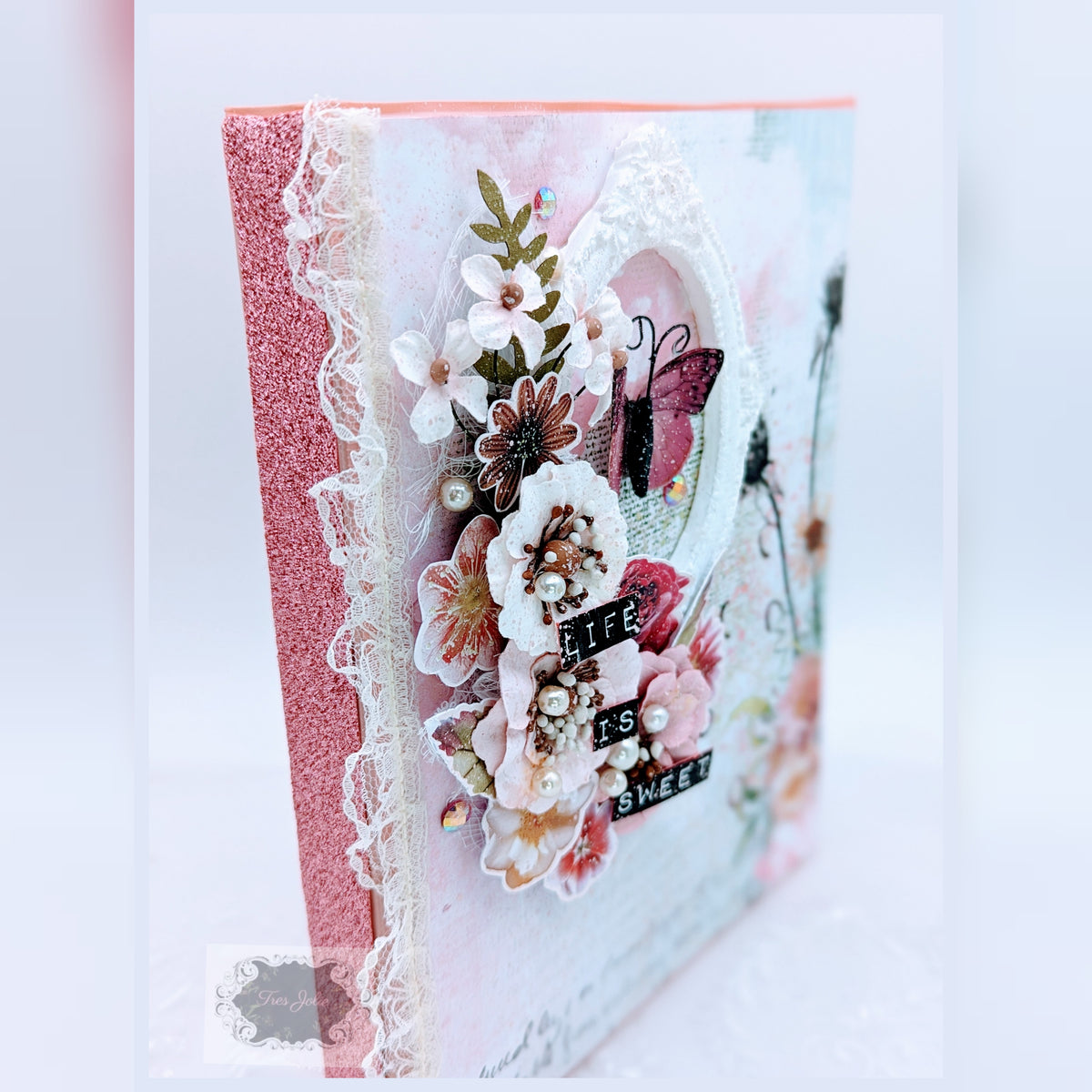 February Planner (Altered Mini Binder) – Tres Jolie Kits