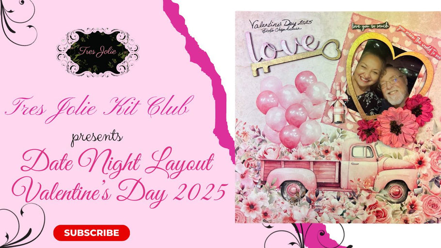 Date Night Layout Valentine's Day 2025