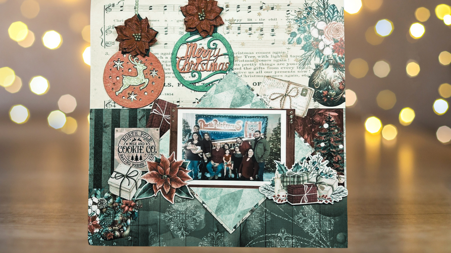 Christmas Layout North Pole for Tres Jolie DT