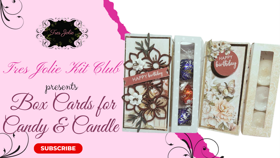 Box Cards for Candy and Candles