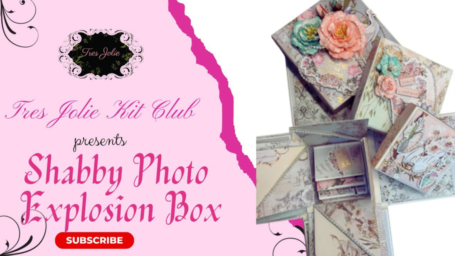 Shabby Photo Explosion Box