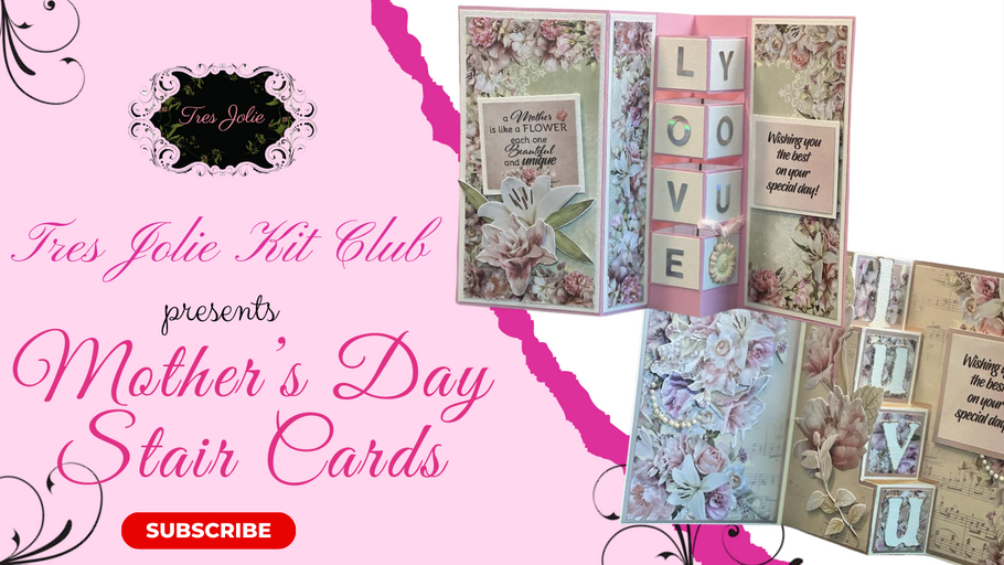 Mother's Day Stair Cards