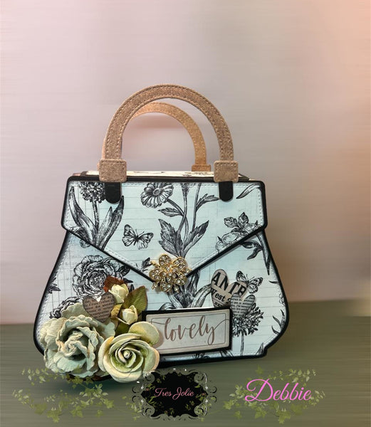 Simple Vintage Purse with Mini Photo Booklets