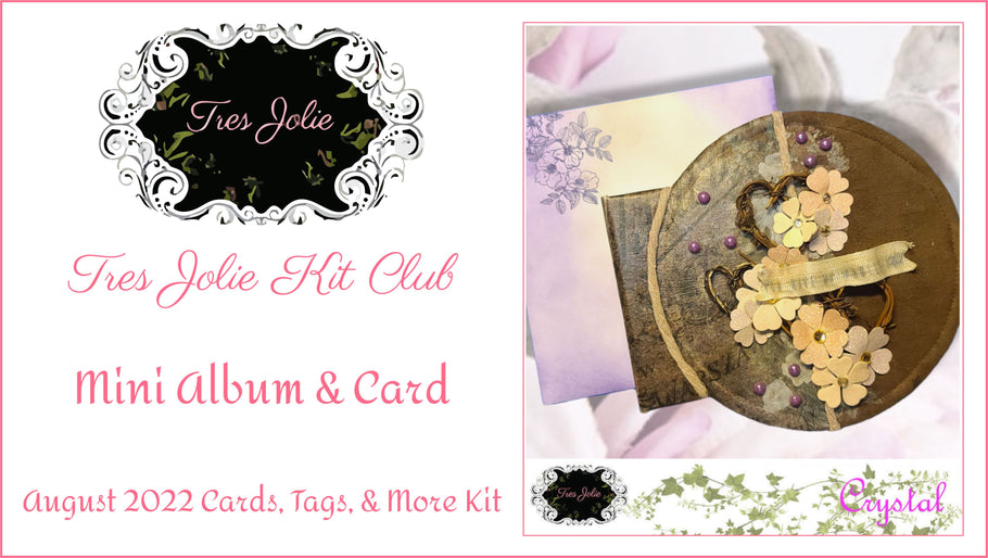 Mini Album & Card - August 2022 Cards, Tags, & More Kit