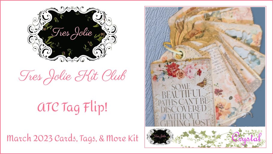 ATC Tag Flip! - March 2023 Cards, Tags, & More Kit