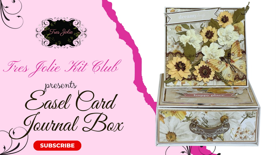 Easel Card Journal Box