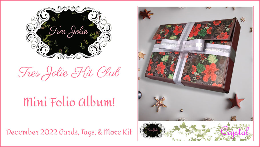 Mini Folio Album - December 2022 Cards, Tags, & More Kit